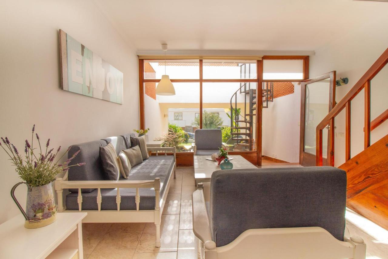 Flatguest Pr Beach - Terrace + Garden + 24H Mogán Exterior foto